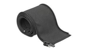 Delock Gewebekabelschlauch, 1mx25mm Reissverschluss, hitzebeständig, Schwarz kaufen Schweiz | Mediatech.ch