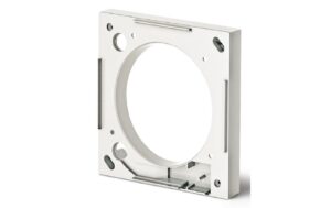 Helios Motageflansch zu MiniVent M1 weiss