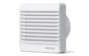 Helios Ventilator ohne Nachlaufschalter ws Kugellager, IP45, 230V, 100mm, weiss