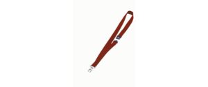 Durable Textilband für Namensschilder 10 Stück, Länge: 44cm, Farbe: Rot