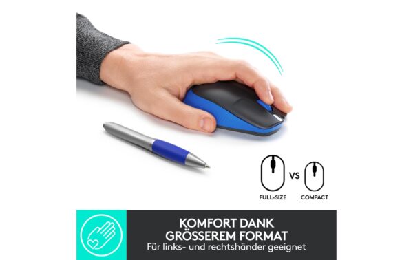 Logitech M190 blau USB