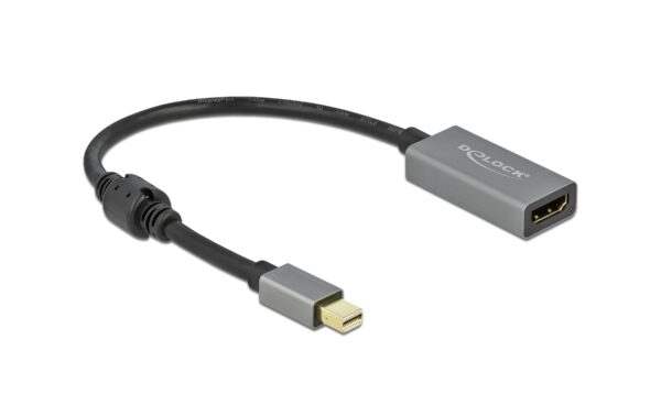 1134764 - Mediatech Delock Monitoradapter Mini-DP zu HDMI 3840 x 2160 @ 60 Hz, grau, aktiv kaufen Schweiz | Mediatech.ch