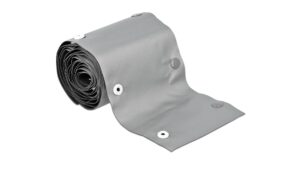 1134774 - Mediatech Delock Kabelschutzschlauch, 2m x 20mm Knopfverschluss, Hitzebestädig, gr/sw kaufen Schweiz | Mediatech.ch