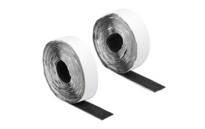 Delock Klettband, 5mx25mm Haft und Flauschband schwarz kaufen Schweiz | Mediatech.ch