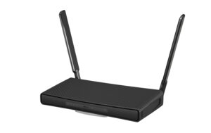 MikroTik hAP AC3, 867 & 300Mbps WLAN Router 5x GE LAN, USB, OS4 Lizenz, Tower Design