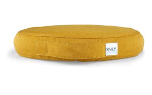 Vluv Leiv Balancekissen Mustard, Ø 36cm, Höhe 6cm