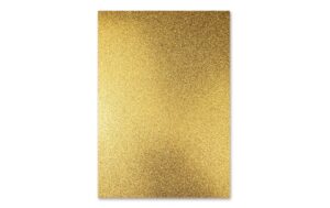 Ursus Glitterkarton A4 Gold 10 Blatt à 300g/m2, A4