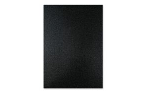 Ursus Glitterkarton A4 Schwarz 10 Blatt à 300g/m2, A4