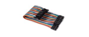 Whadda 40 PINS 15 cm F/F JUMPER WIRE (FLAT CABLE)
