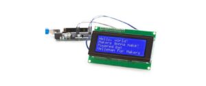 Whadda I2C 20x4 BLUE LCD MODULE