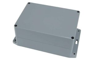 Velleman G317 abgedichtetes ABS-Gehäuse Dunkelgrau, 222x146x55mm (LxBxH)