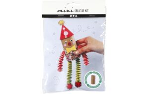 Creativ Company Bastelset MINI WC-Papier-Rollen-Clown