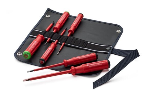1140122_3 - Mediatech PB Rolltasche Schr.zieher-Set PB5543SUGY 6-teilig, Rolltasche zum Aufhänger
