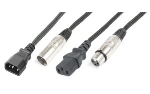 PD Connex CX09-5 Kombikabel IEC/XLRm - IEC/XLRf, 5m