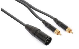 1141072 - Mediatech PD Connex CX58-3 Audiokabel XLRm - 2x Cinchstecker, 3m kaufen Schweiz | Mediatech.ch