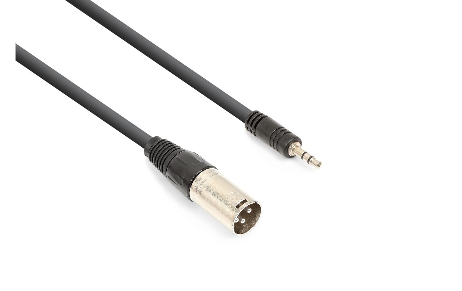Vonyx CX318-05 Audiokabel XLRm - 3.5 male, sym., 0.5m kaufen Schweiz | Mediatech.ch