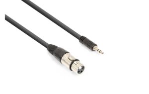 Vonyx CX320-05 Audiokabel XLRf - 3.5 male, sym., 0.5m