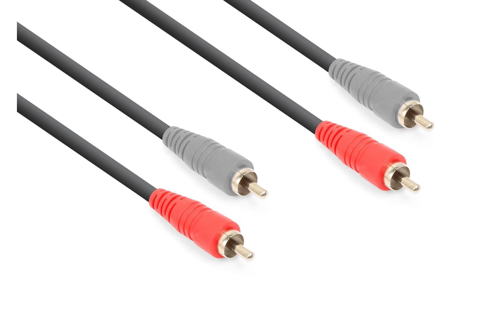 Vonyx CX340-3 Audiokabel 2x Cinch m - 2x Cinch m, 3m kaufen Schweiz | Mediatech.ch