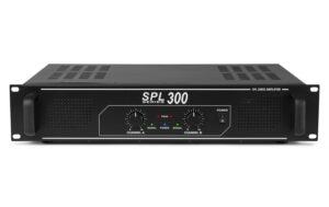 Skytec SPL 300 2-Kanal Endstufe 2x 150W, schwarz