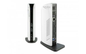 1141655 - Mediatech Delock 87771 Dockingstation mit USB Adapter Dual HDMI Full-HD, USB 3.2, LAN, Audio kaufen Schweiz | Mediatech.ch