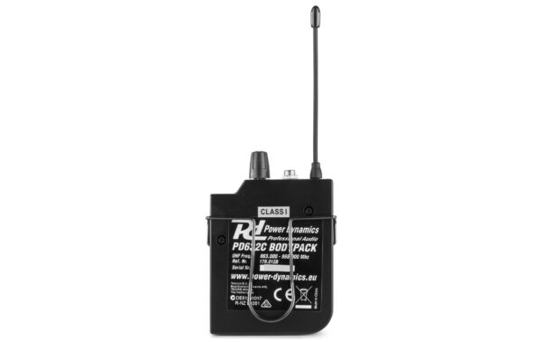 Power Dynamics 632BP Taschensender Set für PD632 Serie
