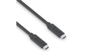 PureLink USB3.1 Gen2 USB-C-C, 100cm Schwarz 10Gbps, 5A, Power Delivery bis 100Watt, DP
