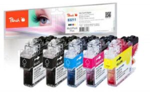 Peach Tinte Brother LC-3211 Multi+ 2x11 3x6 ml, 2xbk, c, m, y