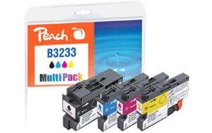 Peach Tinte Brother LC-3233 Multi 1x65, 3x16 ml, bk, c, m, y kaufen Schweiz | Mediatech.ch