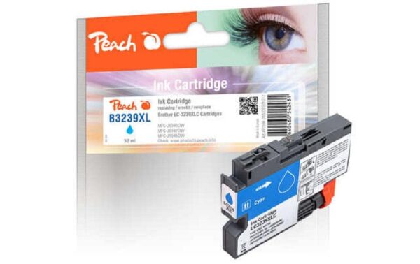 Peach Tinte Brother LC-3239XL 52 ml, cyan