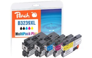 Peach Tinte Brother LC-3239XL Multi+ 2x129, 3x52 ml, 2xbk, c, m, y
