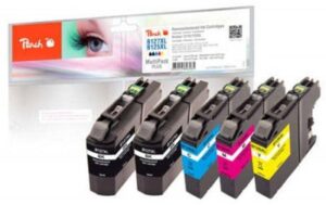 Peach Tinte Brother LC-125/7XL Multi+ 2x34, 3x15 ml, 2xbk, c, m, y