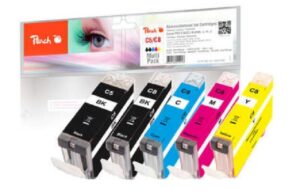 Peach Tinte Canon PGI-5 / CLI-8 Multi 1x26, 4x13 ml, bk, pbk, c, m, y kaufen Schweiz | Mediatech.ch
