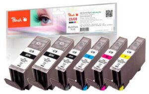 Peach Tinte Canon PGI-5 / CLI-8 Multi+ 2x26, 4x13 ml, 2xbk, pbk, c, m, y kaufen Schweiz | Mediatech.ch
