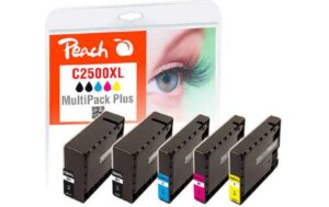 Peach Tinte Canon PGI-2500XL Multi+ 2x76 3x23 ml, 2xbk, c, m, y