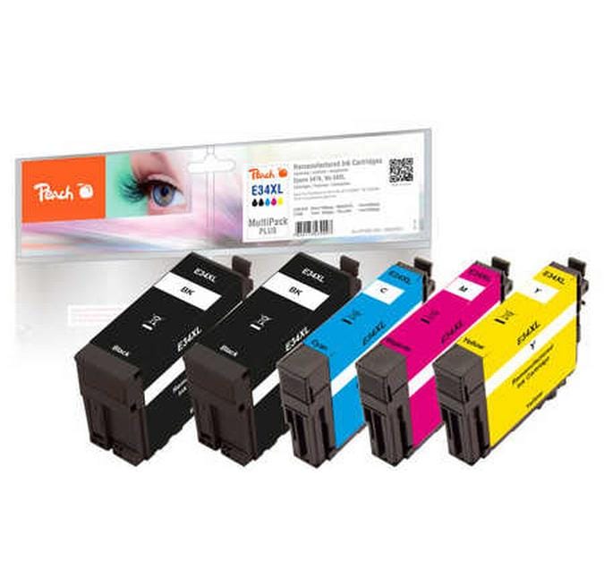 Peach Tinte Epson No 34XL Multi+ 2x18, 3x12 ml, 2xbk, c, m, y kaufen Schweiz | Mediatech.ch