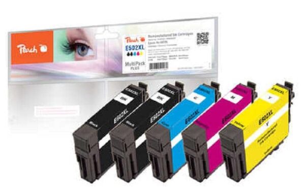 1142600 - Mediatech Peach Tinte Epson 502XL Multi+ 2x11, 3x8 ml, 2xbk, c, m, y kaufen Schweiz | Mediatech.ch