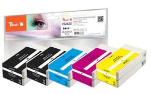 Peach Tinte Epson SJIC22 Multi+ 5x31 ml, 2xbk, c, m, y