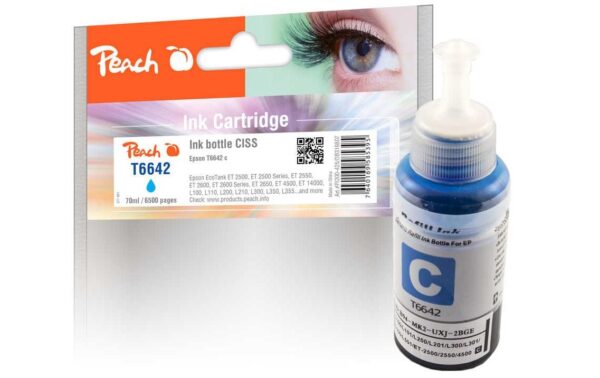 Peach Tinte Epson T6642 70 ml, cyan kaufen Schweiz | Mediatech.ch