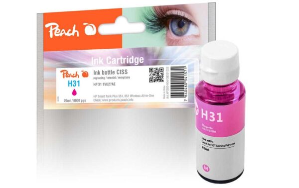 Peach Tinte HP 31, 1VU27AE 70 ml, magenta