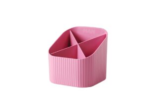 HAN Stifteköcher Re-LOOP 4 Fächer, recyceltes Material, pink