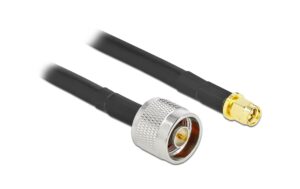 Delock LTE-Antennenkabel, 0.31dB/m N Stecker - SMA Stecker, CFD300, 10m kaufen Schweiz | Mediatech.ch