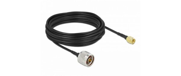 Delock LTE-Antennenkabel, 0.99dB/m N Stecker - SMA Stecker LMR/CFD100, 10m kaufen Schweiz | Mediatech.ch