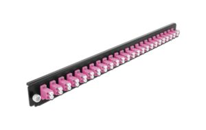 DeLock 19Spleissbox FB 24Port LC,Duplex 19Spleissbox-DE,1HE,Violett,482.6x44x44mm