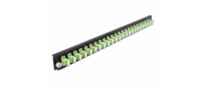 DeLock 19Spleissbox FB 24Port LC,Duplex 19Spleissbox-DE,1HE,Lindgrün,482.6x44x44mm