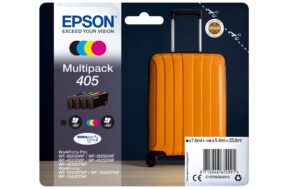 Tinte Epson Nr. 405, C13T05G64010, BK/C/M/Y 7.6/5.4 ml, für WorkForce WF-3/4/7xxx
