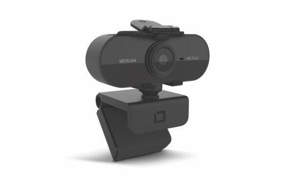 Dicota PRO PLUS Full HD Webcam USB, Full HD, schwarz