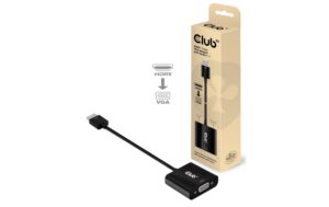 Club 3D, Adapterkabel HDMI auf VGA 160 mm