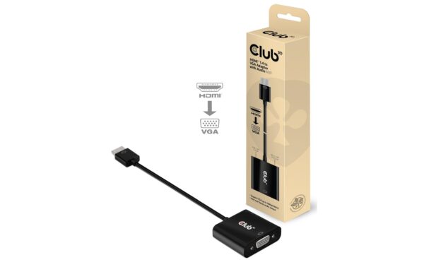 1145714 - Mediatech Club 3D, Adapterkabel HDMI auf VGA 160 mm kaufen Schweiz | Mediatech.ch