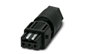 Storenstecker, 3 L+PE, schwarz 1.5mm, 400V, 16A AC, 7-13mm