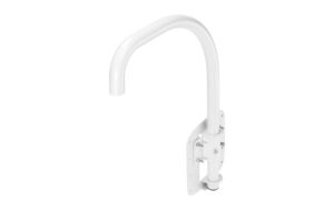 1146379 - Mediatech Hanwha Brüstungshalterung SBP-300LMW für diverse Hanwha Kameras, weiss kaufen Schweiz | Mediatech.ch
